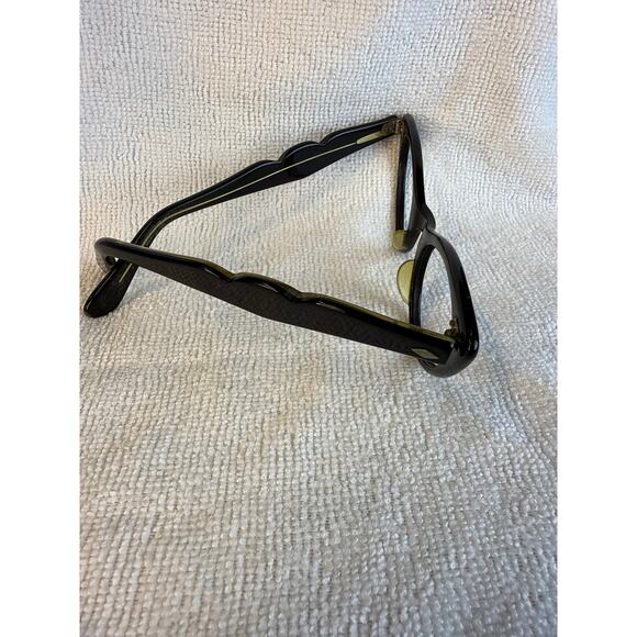 Vintage 50s Black Cat Eye Glasses Frame main image 4